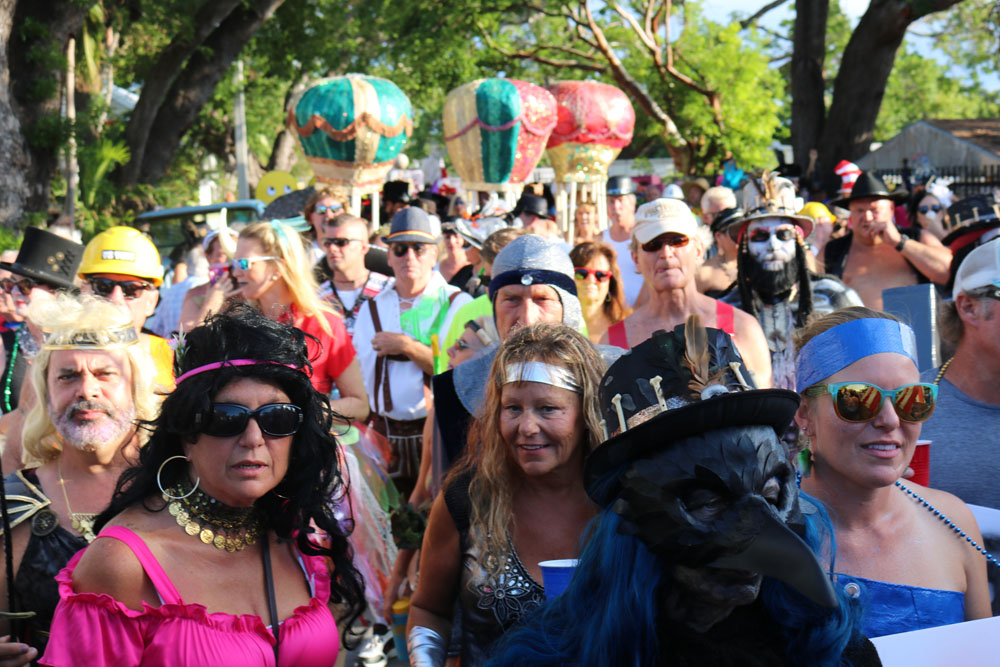 Masquerade March 2017 photo - Duval Street, Key West